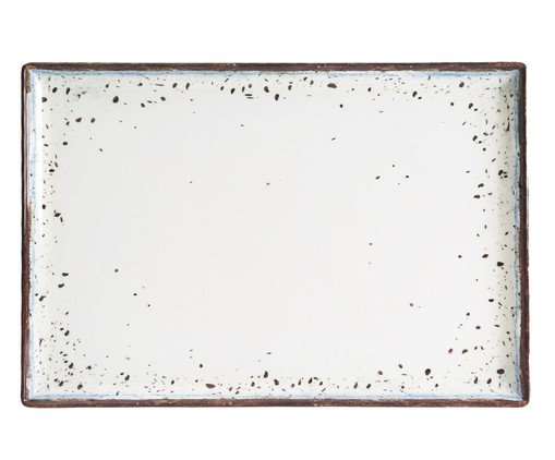 Travessa de Melamina Sakabe Branco, white | WestwingNow