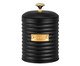 Porta-café de Metal com Tampa Friso Cafe Preto, black | WestwingNow