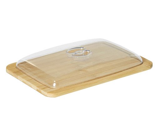 Porta-frios de Bambu com Tampa Nilo, transparent | WestwingNow