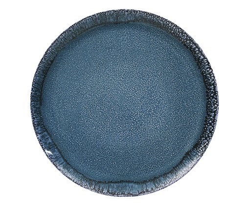 Prato Raso de Melamina Noke Azul, blue | WestwingNow