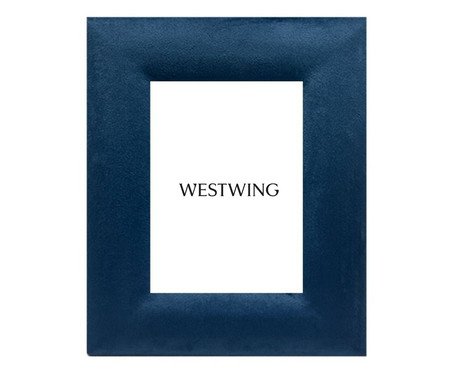 Porta-retrato Tinne Azul Safira | Westwing