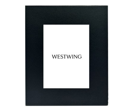 Porta-retrato Pirrê Preto | Westwing