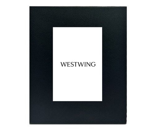 Porta-retrato Jera Preto, black | WestwingNow