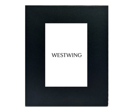 Porta-retrato Jera Preto | Westwing