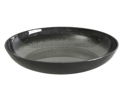 Prato Fundo de Melamina Chiró Preto, black | WestwingNow