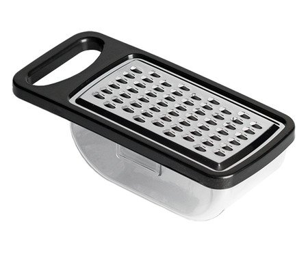 Ralador em Inox com Dispenser Sophie Preto | Westwing