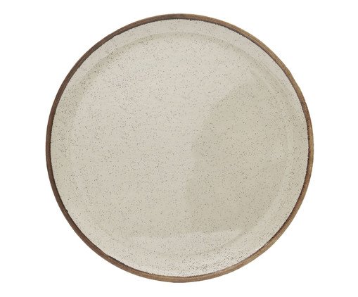 Prato Raso de Melamina Taka Creme, beige | WestwingNow