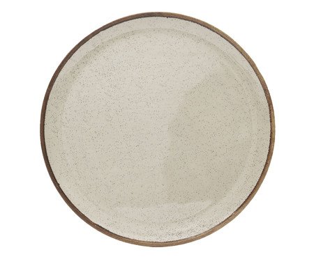 Prato Raso de Melamina Taka Creme | Westwing