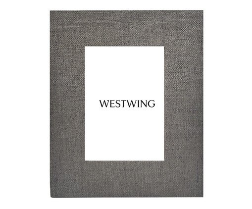 Porta-retrato Resh Gelo, grey | WestwingNow