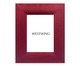 Porta-retrato Nuin Bordô, red | WestwingNow
