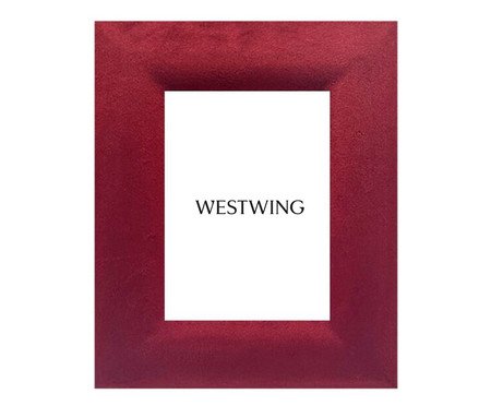 Porta-retrato Nuin Bordô | Westwing