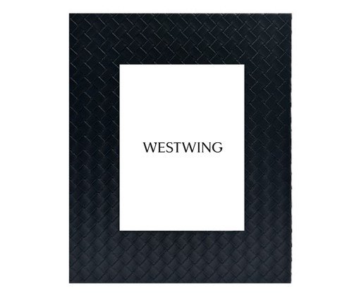 Porta-retrato Zeta Preto, black | WestwingNow