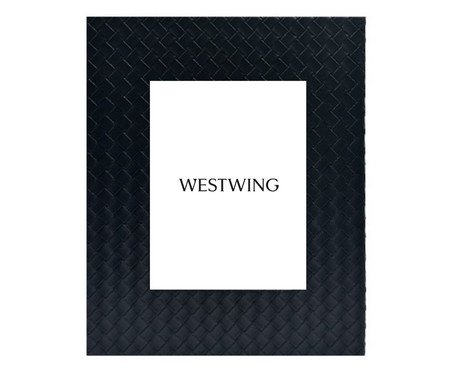 Porta-retrato Zeta Preto | Westwing