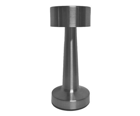 Luminária de Mesa LED Jubatus Prata | Westwing