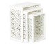 Jogo de Cestos de Madeira Tellur Branco, white | WestwingNow