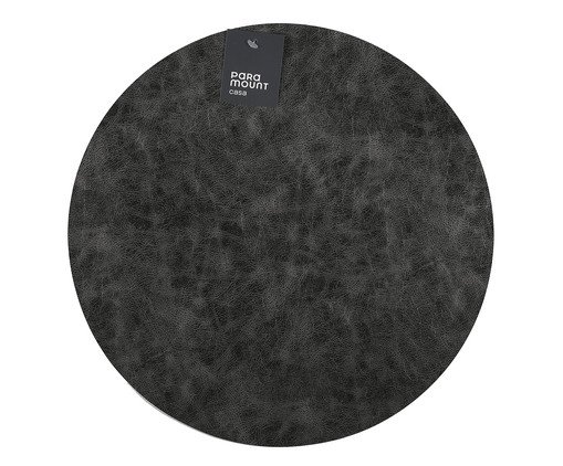 Lugar Americano Redondo Premium Tex Preto, black | WestwingNow