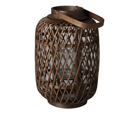 Lanterna Decorativa Mirage Marrom | Westwing