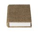 Livro-Caixa Decorativo Micra Areia, beige | WestwingNow
