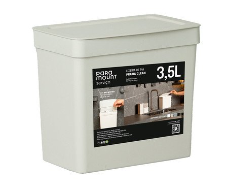 Lixeira de Pia Fly Creme | Westwing