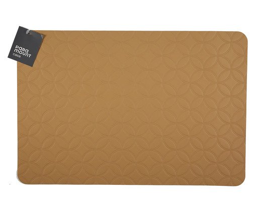 Lugar Americano Retangular Premium Mosaic Caramelo, beige | WestwingNow