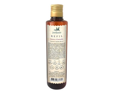 Refil Sabonete Líquido Amora e Castanha Sven - 200ml | Westwing