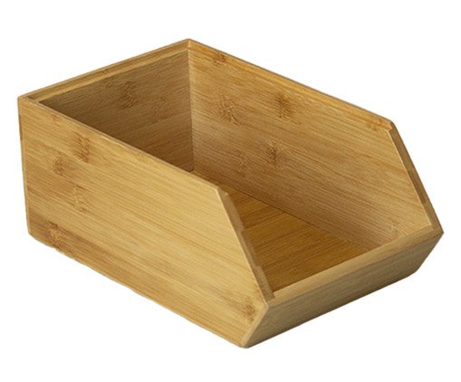 Organizador de Bambu Empilhável Aces Natural, Natural | WestwingNow