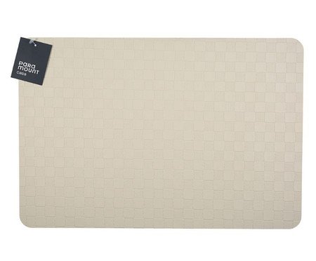 Lugar Americano Retangular Premium Cube Areia | Westwing