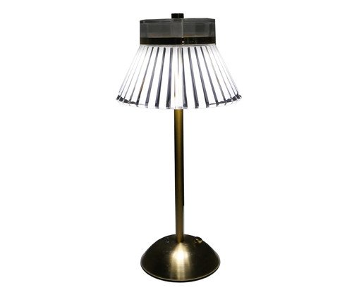 Luminária de Mesa LED Halic, transparent | WestwingNow