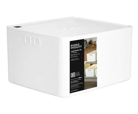 Organizador com Tampa Fly Branco | Westwing
