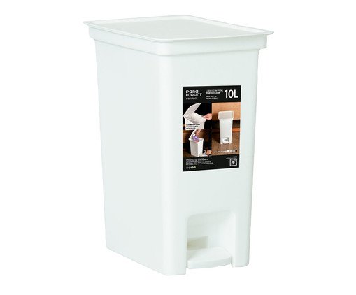 Lixeira com Pedal Fly Branco, white | WestwingNow