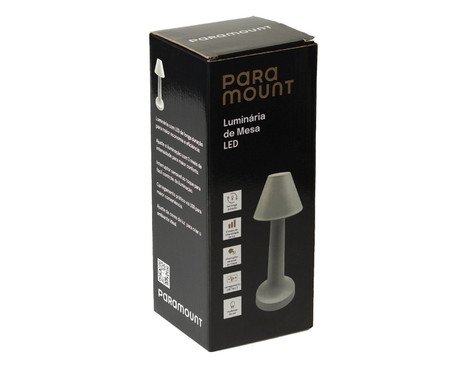 Luminária de Mesa LED Ostris Branco | Westwing