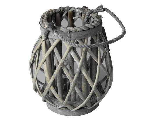 Lanterna Decorativa Hibli Cinza, grey | WestwingNow