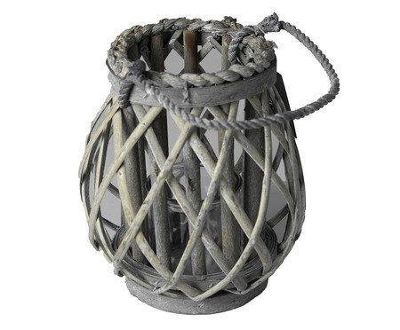 Lanterna Decorativa Hibli Cinza | Westwing