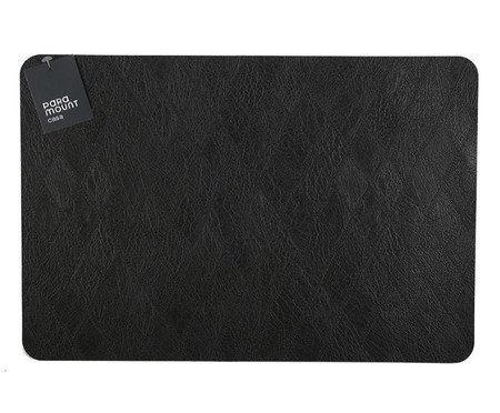 Lugar Americano Retangular Premium Diamond Preto | Westwing