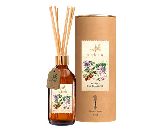 Difusor de Aromas Pitanga e Maracujá Jani - 200ml, Âmbar | WestwingNow