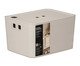 Organizador com Tampa Fly Creme, beige | WestwingNow