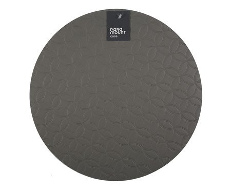 Lugar Americano Redondo Premium Mosaic Cinza | Westwing