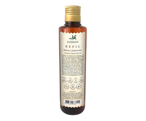 Refil Sabonete Líquido Sálvia e Jabuticaba May - 200ml, Âmbar | WestwingNow