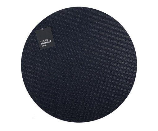 Lugar Americano Redondo Premium Trama Navy, blue | WestwingNow