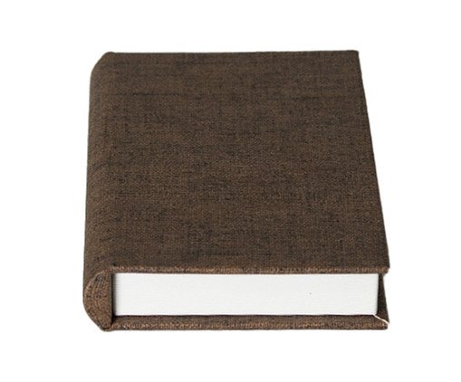 Livro-Caixa Decorativo Macan Marrom, brown | WestwingNow