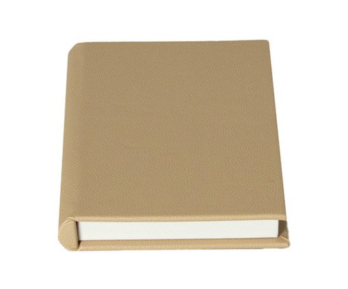 Livro-Caixa Decorativo Zaff Nude, Natural | WestwingNow