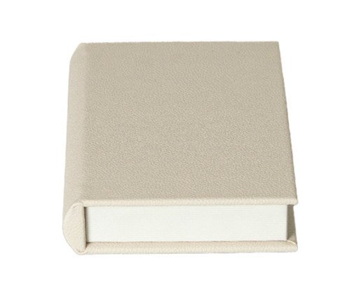 Livro-Caixa Decorativo Cayen Marfim, grey | WestwingNow