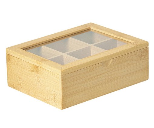 Organizador de Chá de Bambu Sallé, Natural | WestwingNow