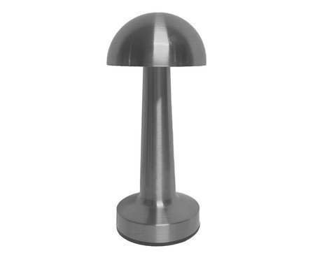 Luminária de Mesa LED Naô Prata | Westwing