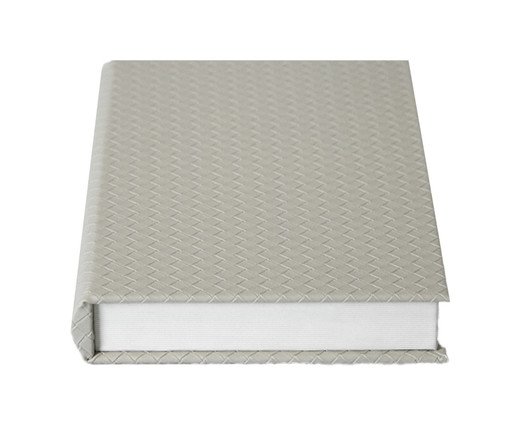 Livro-Caixa Decorativo Vitul Cinza, grey | WestwingNow
