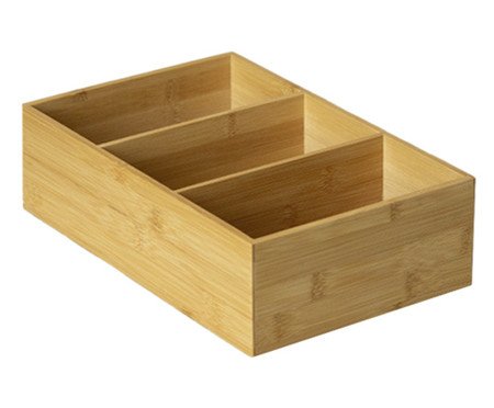 Organizador de Bambu com Divisórias Fiber | Westwing