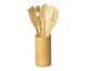 Jogo de Utensilios de Bambu Granta, wood pattern | WestwingNow