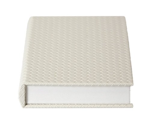 Livro-Caixa Decorativo Cyn Marfim, grey | WestwingNow