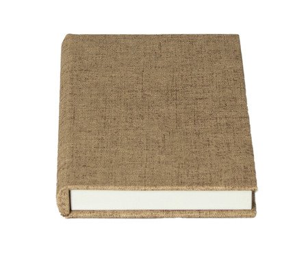Livro-Caixa Decorativo Taos Areia | Westwing