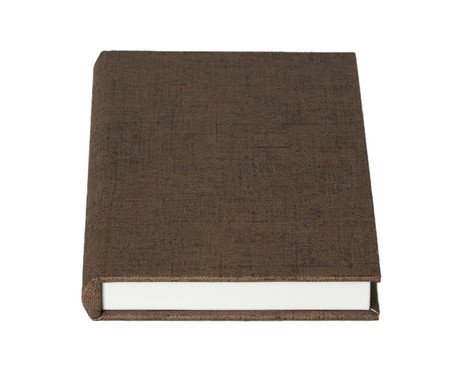 Livro-Caixa Decorativo Farin Marrom | Westwing